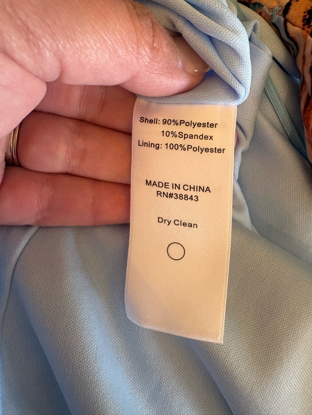 Sam Edelman Blue & Tan Tropical Print Maxi Dress - Picture 12 of 12